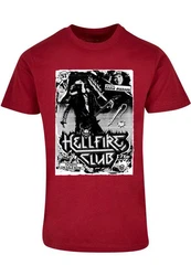 ABSOLUTE CULT T-Shirt Herren (1-tlg) Dunkelrot/Lila/Rot