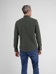 LERROS Oxfordhemd mit Stretchanteil und Button-down-Kragen 