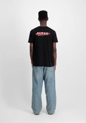 Alpha Industries T-Shirt Signature Puff Print BP T Schwarz