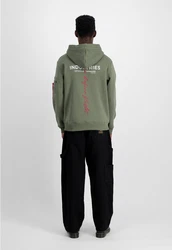 Alpha Industries Hoodie Signature BP Dunkelgrün/Khaki