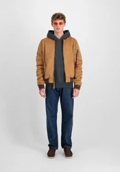 Alpha Industries Bomberjacke MA-1 Braun/Beige