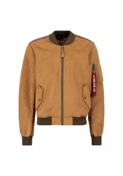 Alpha Industries Bomberjacke MA-1 Braun/Beige