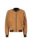 Alpha Industries Bomberjacke MA-1 Braun/Beige