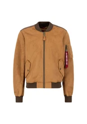 Alpha Industries Bomberjacke MA-1 Braun/Beige