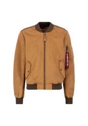 Bomberjacke Men - Bomber Jackets MA-1 Faux Suede