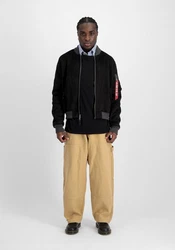 Alpha Industries Bomberjacke MA-1 Schwarz/Dunkelgrau