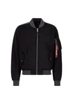 Alpha Industries Bomberjacke MA-1 Schwarz/Dunkelgrau