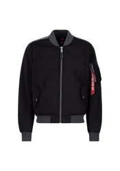 Alpha Industries Bomberjacke MA-1 Schwarz/Dunkelgrau