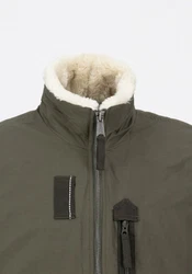Alpha Industries Bomberjacke DA-3 Dunkelgrün/Khaki/Braun