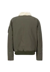 Alpha Industries Bomberjacke DA-3 Dunkelgrün/Khaki/Braun