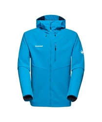 Mammut Softshelljacke Ultimate Comfort SO Hooded Jacket Men glacier blue