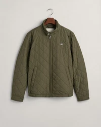 GANT Steppjacke QUILTED WINDCHEATER grün