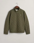 GANT Steppjacke QUILTED WINDCHEATER grün