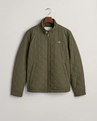 GANT Steppjacke QUILTED WINDCHEATER grün