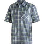 Maier Sports Outdoorhemd MAURO Grau/Blau/Türkis/Grün
