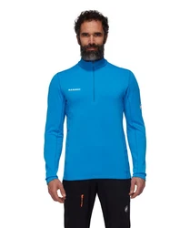Mammut Longsleeve Rollkragenpullover Aenergy ML Half Zip Pull Men Blau/Türkis/Hellblau
