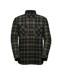 Mammut Alvra Longsleeve Shirt Men Dunkelgrün/Grün