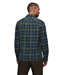 Mammut Alvra Longsleeve Shirt Men Grün/Dunkelgrün/Türkis