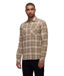 Mammut Alvra Longsleeve Shirt Men Beige/Braun/Khaki