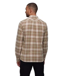 Mammut Alvra Longsleeve Shirt Men Beige/Braun/Khaki