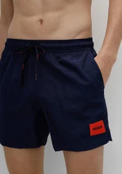 HUGO Badeshorts DOMINICA Hellblau/Dunkelblau/Grau/Blau