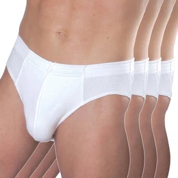 Slip 8300 4er Pack Herren Slip aus Baumwolle / Elastan - Sportslip