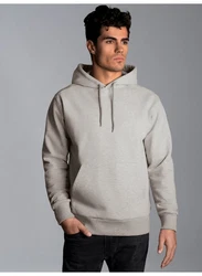 Trigema Kapuzensweatshirt TRIGEMA Hoodie Grau/Hellgrau/Braun/Khaki/Beige