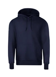 Trigema Kapuzensweatshirt TRIGEMA Hoodie Dunkelblau/Hellblau/Schwarz/Blau