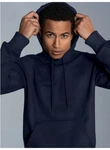 Trigema Kapuzensweatshirt TRIGEMA Hoodie Dunkelblau/Hellblau/Schwarz/Blau