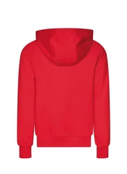 Trigema Sweatjacke mit Kapuze rot