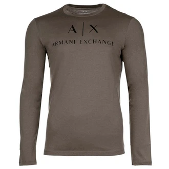 ARMANI EXCHANGE T-Shirt Herren Langarmshirt - Longsleeve Rundhals Logo ARMANI EXCHANGE T-Shirt Herren Langarmshirt - Longsleeve Rundhals Logo
