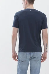 Mey Pyjamaoberteil Serie Relax Uni Dunkelblau/Blau