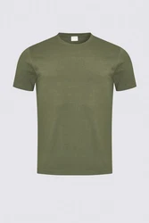 Mey Pyjamaoberteil Serie Relax Uni Dunkelgrün/Khaki