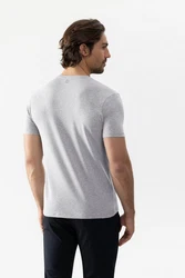 Mey Pyjamaoberteil Serie Relax Uni Grau/Hellgrau