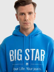 BIG STAR Kapuzensweatshirt ASHLYNO Blau/Hellblau