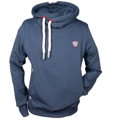RennerXXL Hoodie Sren Herren Sweatshirt Hellblau/Blau/Dunkelblau/Rot