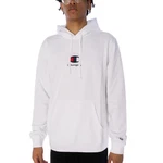 Champion Sweatshirt Hooded Sweatshirt mit neuem Champion-Logo WHT