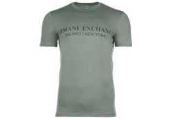 ARMANI EXCHANGE T-Shirt '8NZT72' Dunkelgrün/Grün