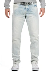 Cipo & Baxx 5-Pocket Jeans Hose BA-CD319X Hellblau