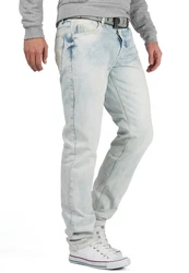 Cipo & Baxx 5-Pocket Jeans Hose BA-CD319X Hellblau