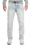Cipo & Baxx 5-Pocket Jeans Hose BA-CD319X Hellblau