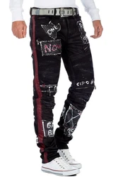 Cipo & Baxx Bikerjeans Herren Hose BA-CD571 BA-CD571