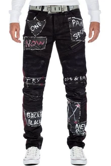 Cipo & Baxx Bikerjeans Herren Hose BA-CD571
