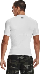 Under Armour Herren UA HG Armour Comp SS T-Shirt schwarz / wei