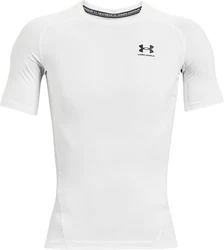 Under Armour Herren UA HG Armour Comp SS T-Shirt schwarz / wei
