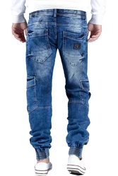 Cipo & Baxx 5-Pocket-Jeans Hose BA-CD446 (5-Pocket-Style) blau
