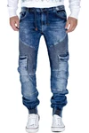 Cipo & Baxx 5-Pocket-Jeans Hose BA-CD446 (5-Pocket-Style) Blau
