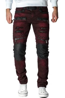 Cipo & Baxx Bikerjeans Herren Hose BA-CD481