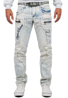 Cipo & Baxx Bikerjeans Herren Hose BA-CD272