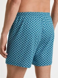 Calida Prints Herren Shorts Blau/Türkis